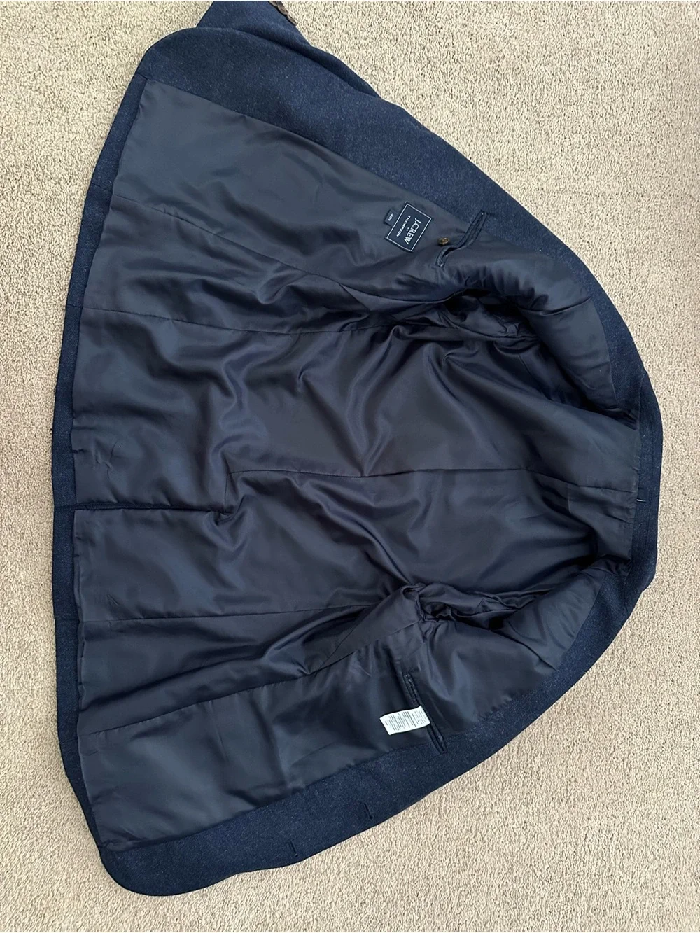 J. Crew Wool Thompson Blazer in Navy Blue - Fall / Office / Tailored